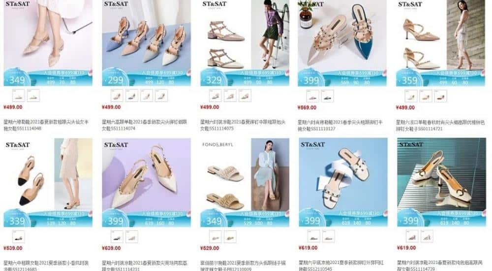 Thương hiệu giày nữ ST&SAT thuộc Foshan Saturday Shoes Co., Ltd