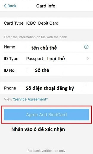 tạo ví alipay trên điện thoại